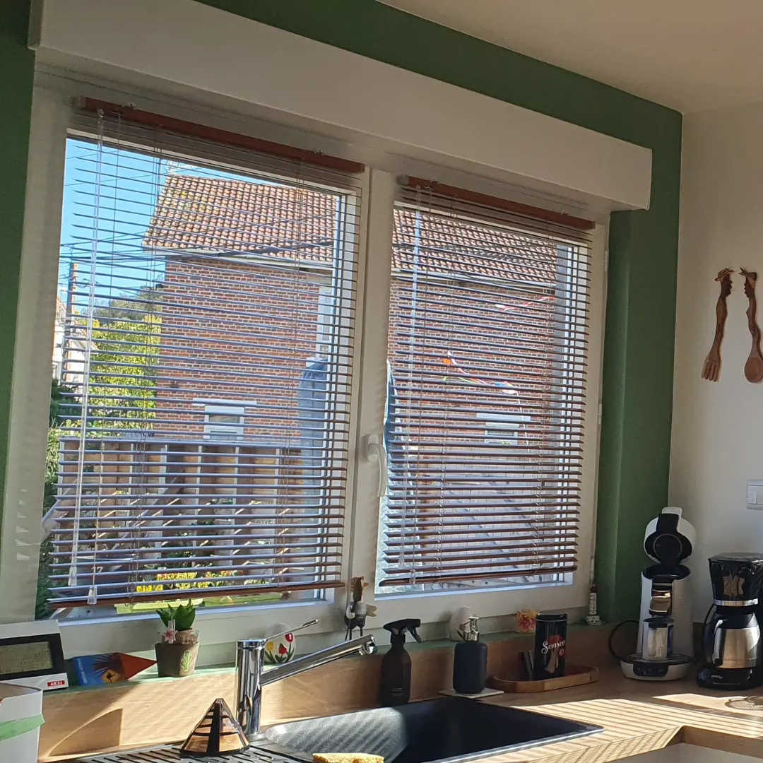 Store alu ouvert cuisine