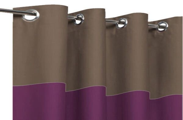  Rideaux Tamisants bicolores - Tête Taupe