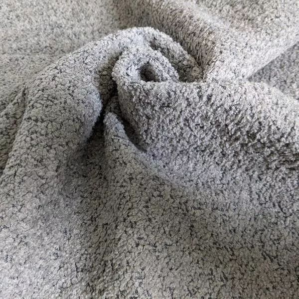 Chemin de Lit Bouclette Taupe — vue 3