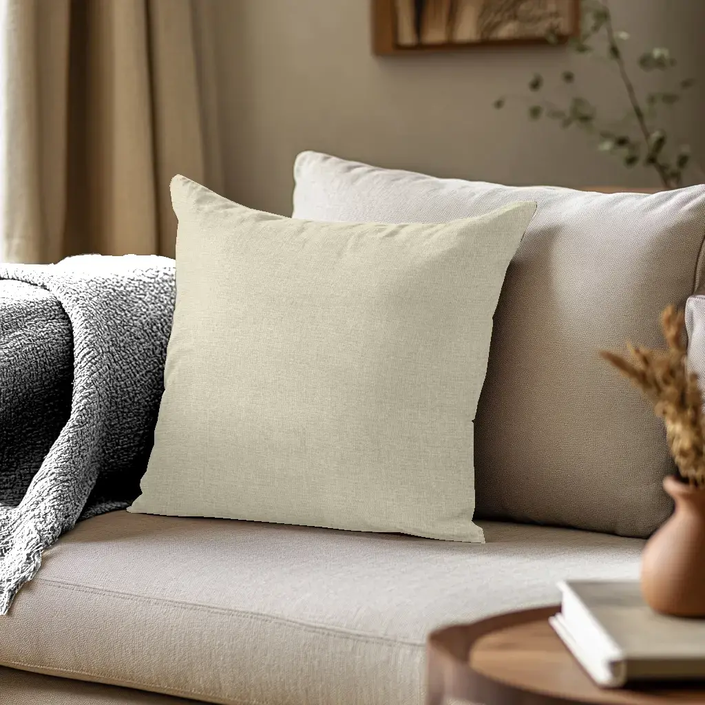 Coussin Uni effet Chiné