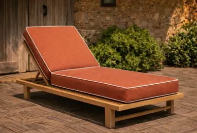  Coussin Bain de Soleil Anti-tache - Uni 