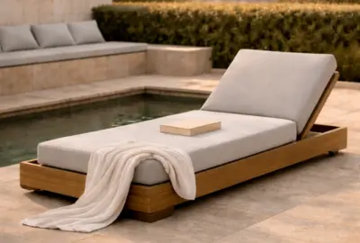  Coussin Bain de Soleil Anti-tache - Maille 