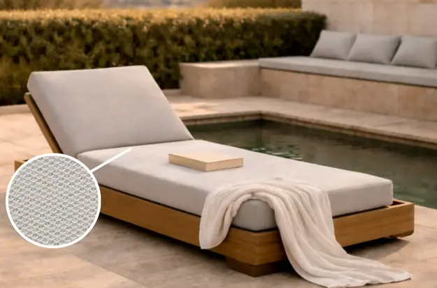  Coussin Bain de Soleil Anti-tache - Maille 