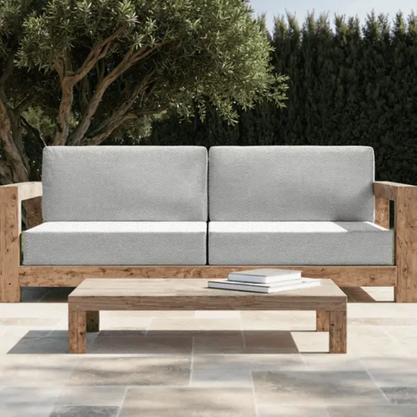  Coussin Banquette Extérieur  Anti-tache - Maille  