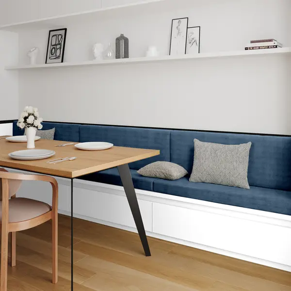  Coussin Banquette Intérieur  Chiné   