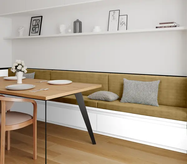 Coussin banquette intérieur chiné — vue 3