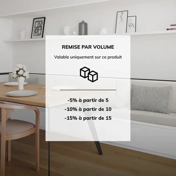 Yuly Coussin De Banc Interieur Avec Poignée, Épaisseur 10 Cm