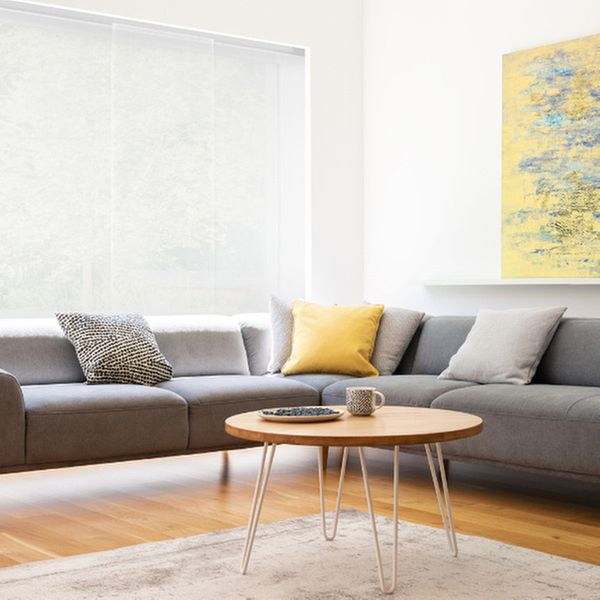 Panneaux japonais Tamisant beige - aspect toile de jute - polyester - sur mesure - durable et élégant — vue 3