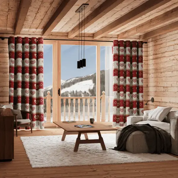  Rideaux à Motifs Montagne -20€ 