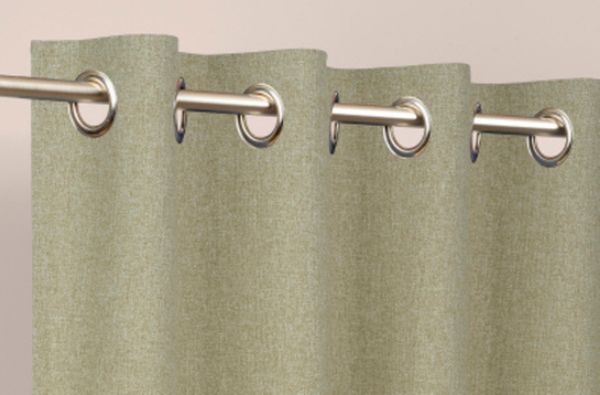  Rideaux Tamisants Aspect Toile de Jute 