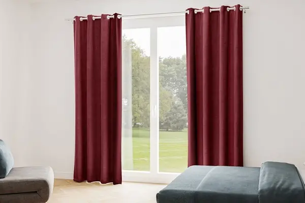  Rideaux Velours  Effet chiné