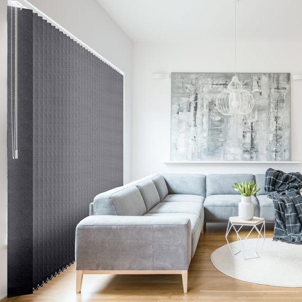 Store Californien Occultant Chiné - polyester - sur mesure - motorisé - durable et élégant - fabrication française