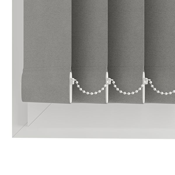 Stores californiens trapèzes tamisants à motifs beige - polyester - sur mesure - durable et élégant — vue 5