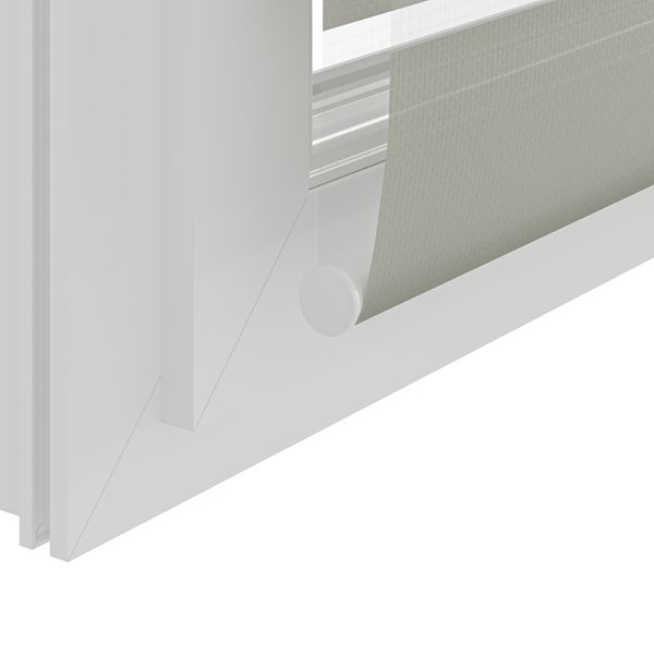 Stores enrouleurs jour nuit aspect naturel - polyester - sur mesure - sans perçage - durable et élégant - design épuré — vue 5