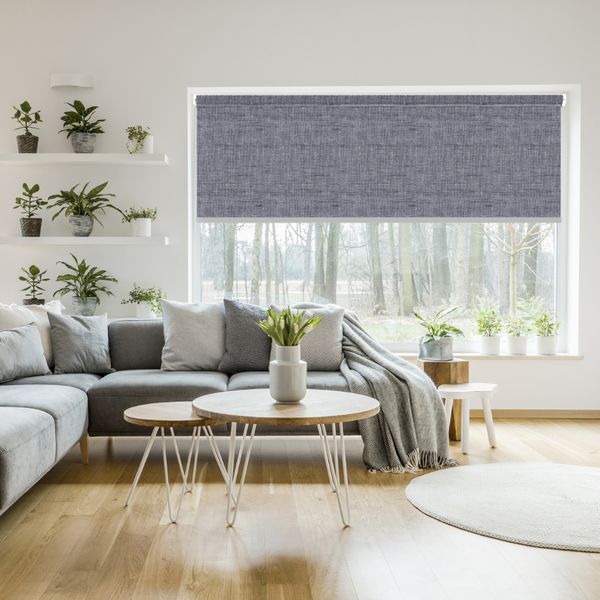 Panneaux Japonais Tamisants Chinés anthracite - polyester - sur mesure - durable et élégant - fabrication française — vue 3