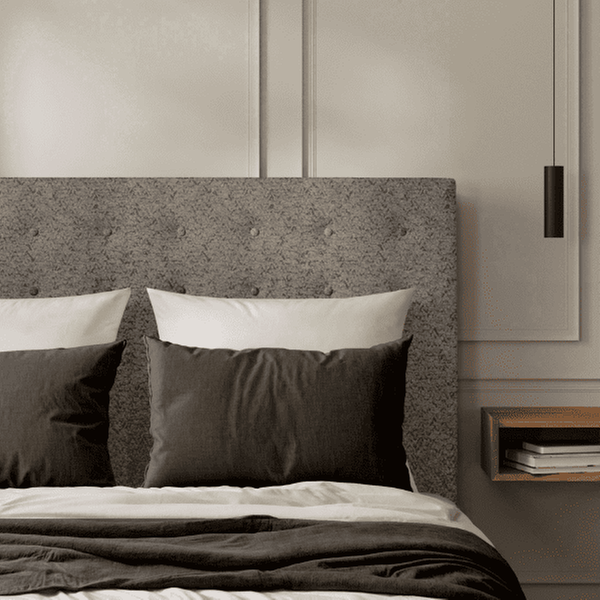  Tête de Lit Capitonnée Bouclette 