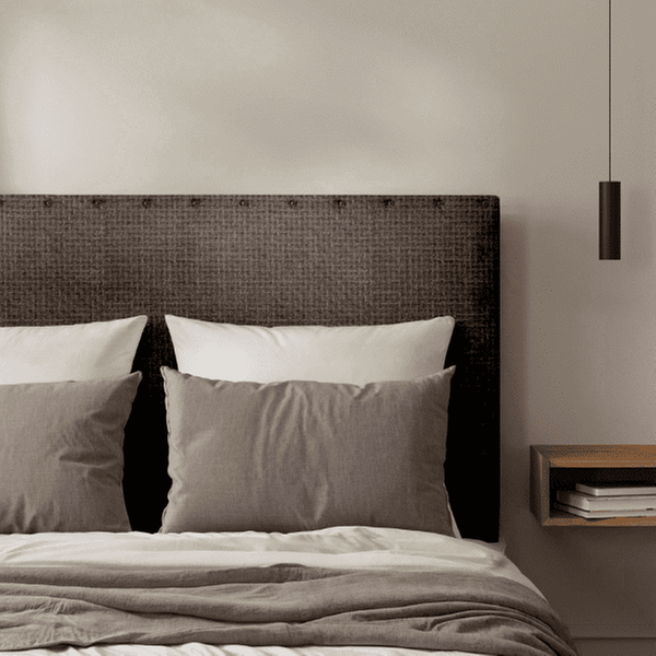  Tête de Lit Cloutée Maillé 