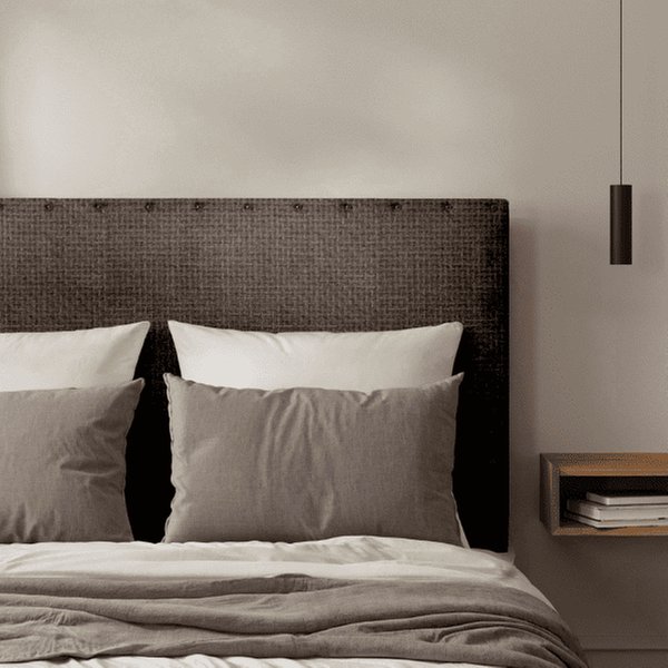  Tête de Lit Cloutée Maillé 