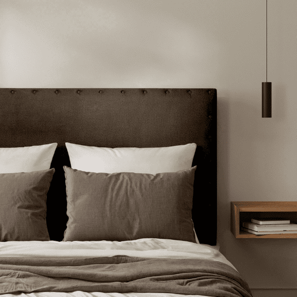  Tête de Lit  Cloutée   Velours  