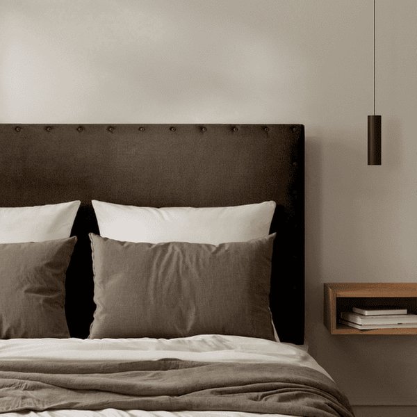  Tête de Lit Cloutée Velours 
