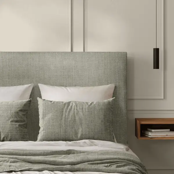  Tête de Lit Classique Chenillé 