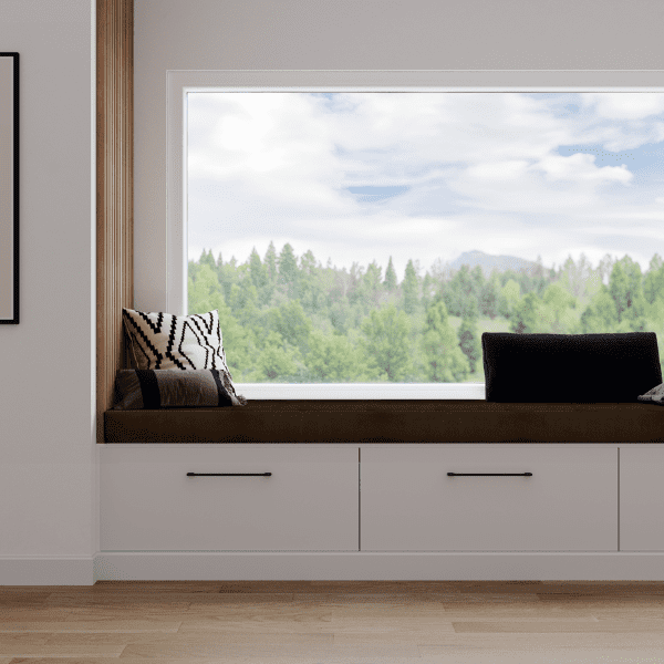 Coussin Banquette Intérieur Velours Chocolat