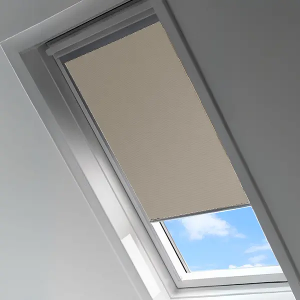 Store occultant pour fenêtre mansardée - polyester - sur mesure - durable et élégant - design épuré