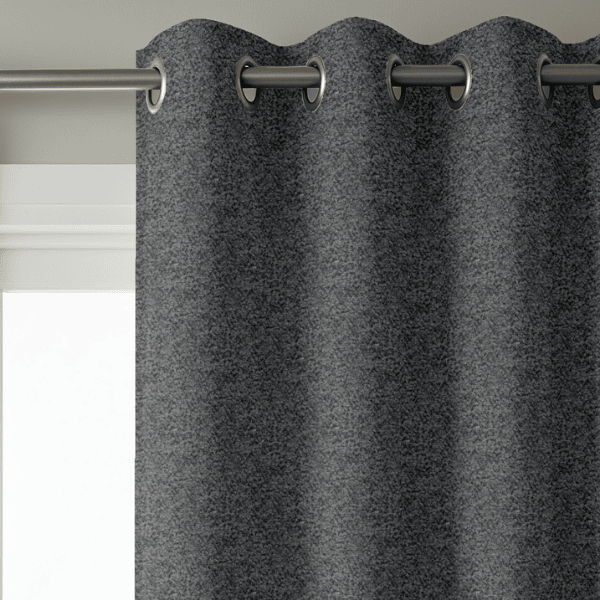 Rideau Tamisant Bouclette Gris foncé
