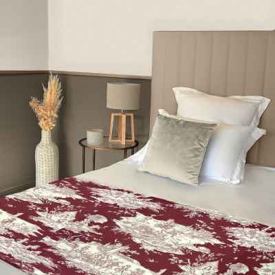 Chemin de Lit Toile de Jouy Bordeaux