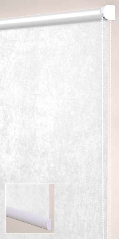 Stores Enrouleurs Obscurcissants Velours Blanc