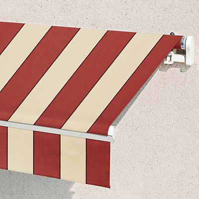Store Banne Monobloc Rouge Sienne