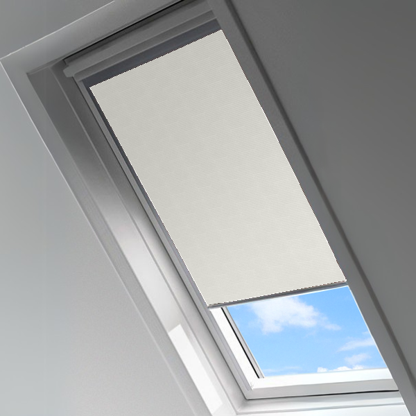 Store compatible avec les fenêtres de toit VELUX MK04 - polyester - sur mesure - occultant - design épuré