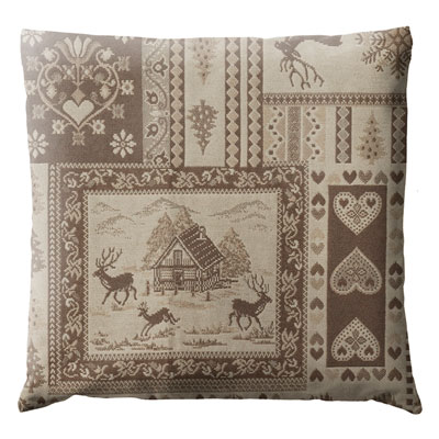 Coussin Montagne Delebio Beige