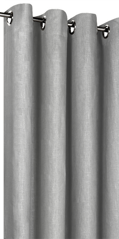 Rideaux en lin gris clair