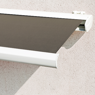 Store Banne Coffre Terrasse Taupe