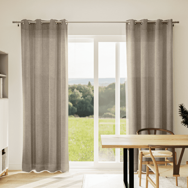 Rideau Velours Naturel