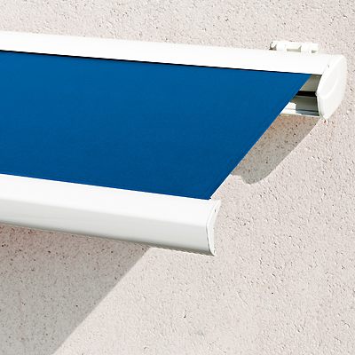 Store Banne Coffre Intégral Bleu