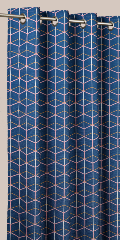 Rideaux Géométriques Cube
