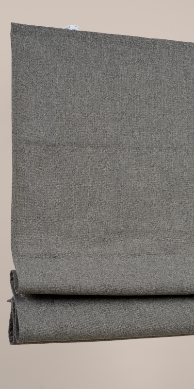 Stores Bateaux Aspect Toile de Jute acier - polyester - sur mesure - fabrication française