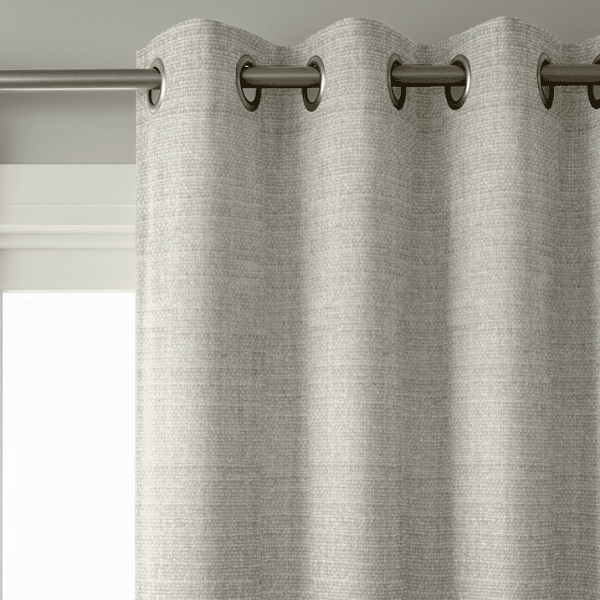 Rideau Tamisant Chenillé Gris Perle