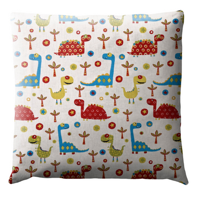 Coussin Bébé - Dinosaures multicolore
