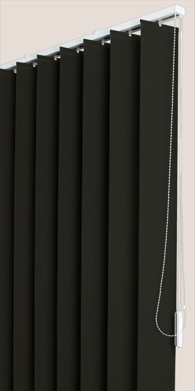 Stores Californiens Trapèzes Anti-Chaleur anthracite - polyester - sur mesure - thermique - fabrication française