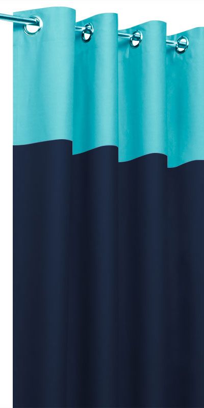 Rideaux Tamisants Bleu azur & bleu marine