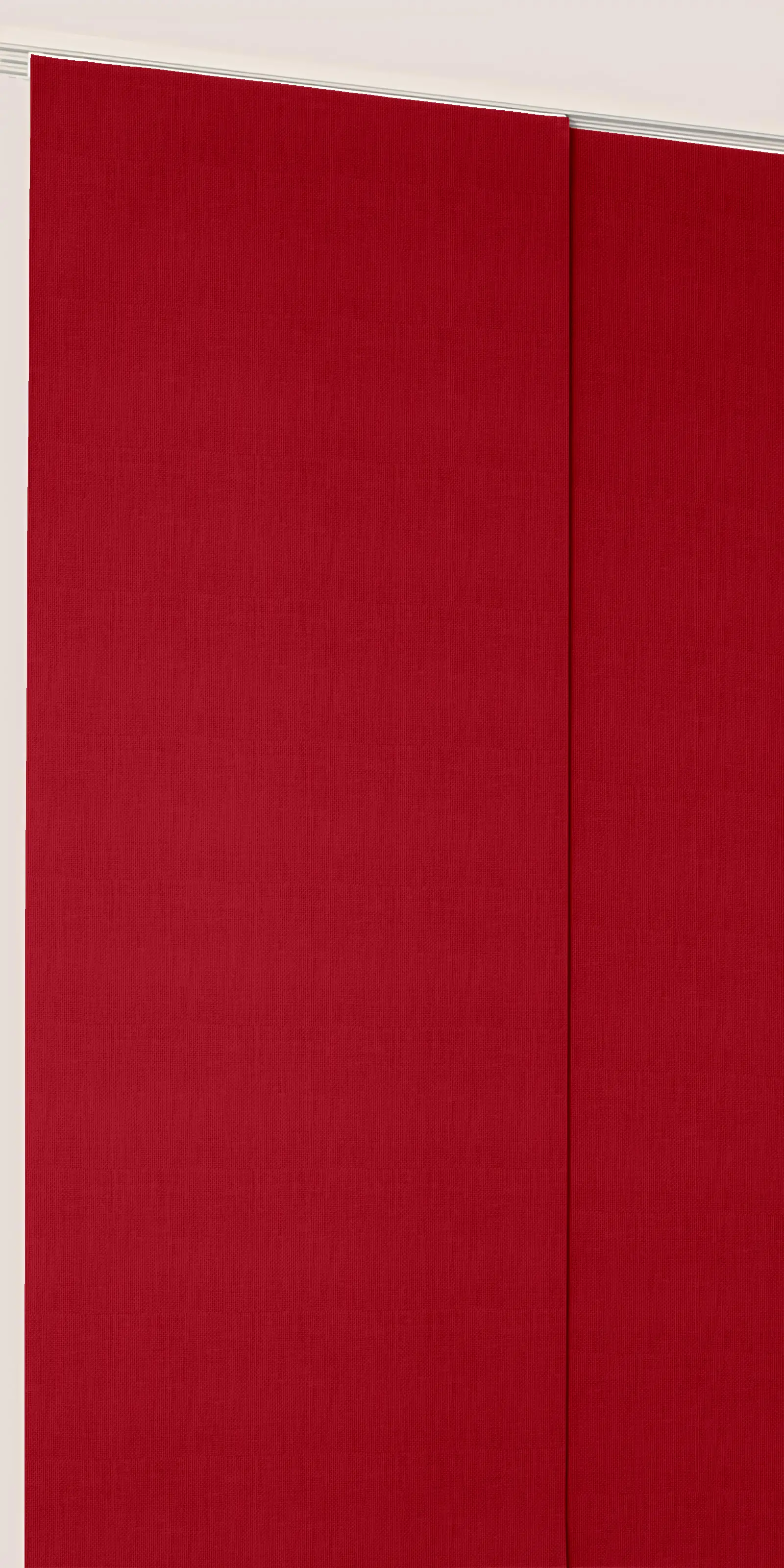 Panneaux Japonais en lin rouge - sur mesure - tamisant - Garantie 5 ans - Panneaux japonais coulissants 2 à 4 voies - fabrication française