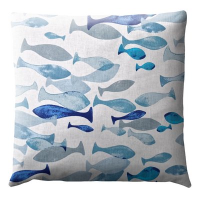  Coussins à motifs -  Mer