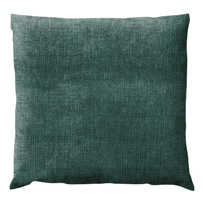 Coussin Velours Chiné Bleu canard