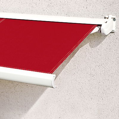 Store Banne Semi Coffre Rouge