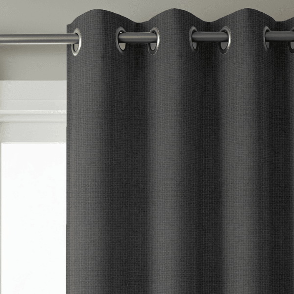 Rideau Tamisant Maillé Gris Souris