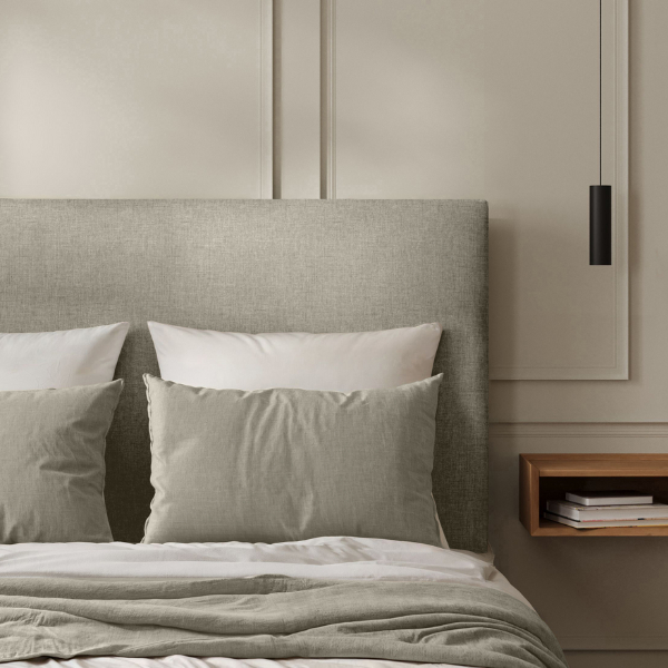 Tête de Lit Aspect Toile de Jute Ficelle