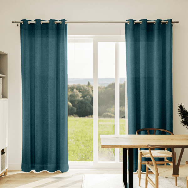 Rideaux Velours Bleu maritime